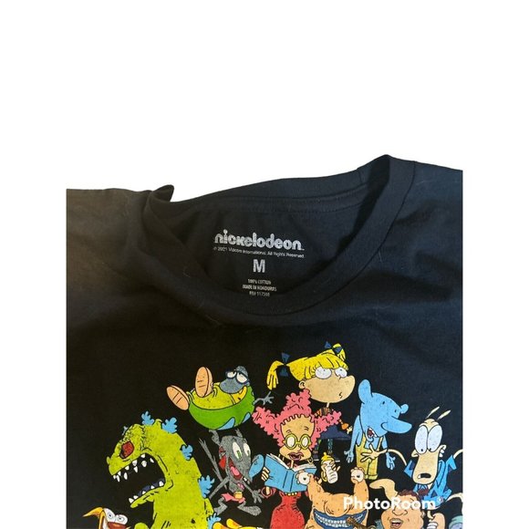 Nickelodeon Shirt Adult M Cartoon Character TV Movie Graphic Logo Casual NEW - Picture 3 of 3